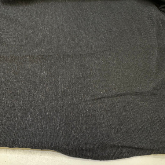 Coal Miners - Jersey Linen Blend Knit - Black - 3M Bundle - True Deadstock fabric Fabric by private - Sustainable Textile | FABCYCLE