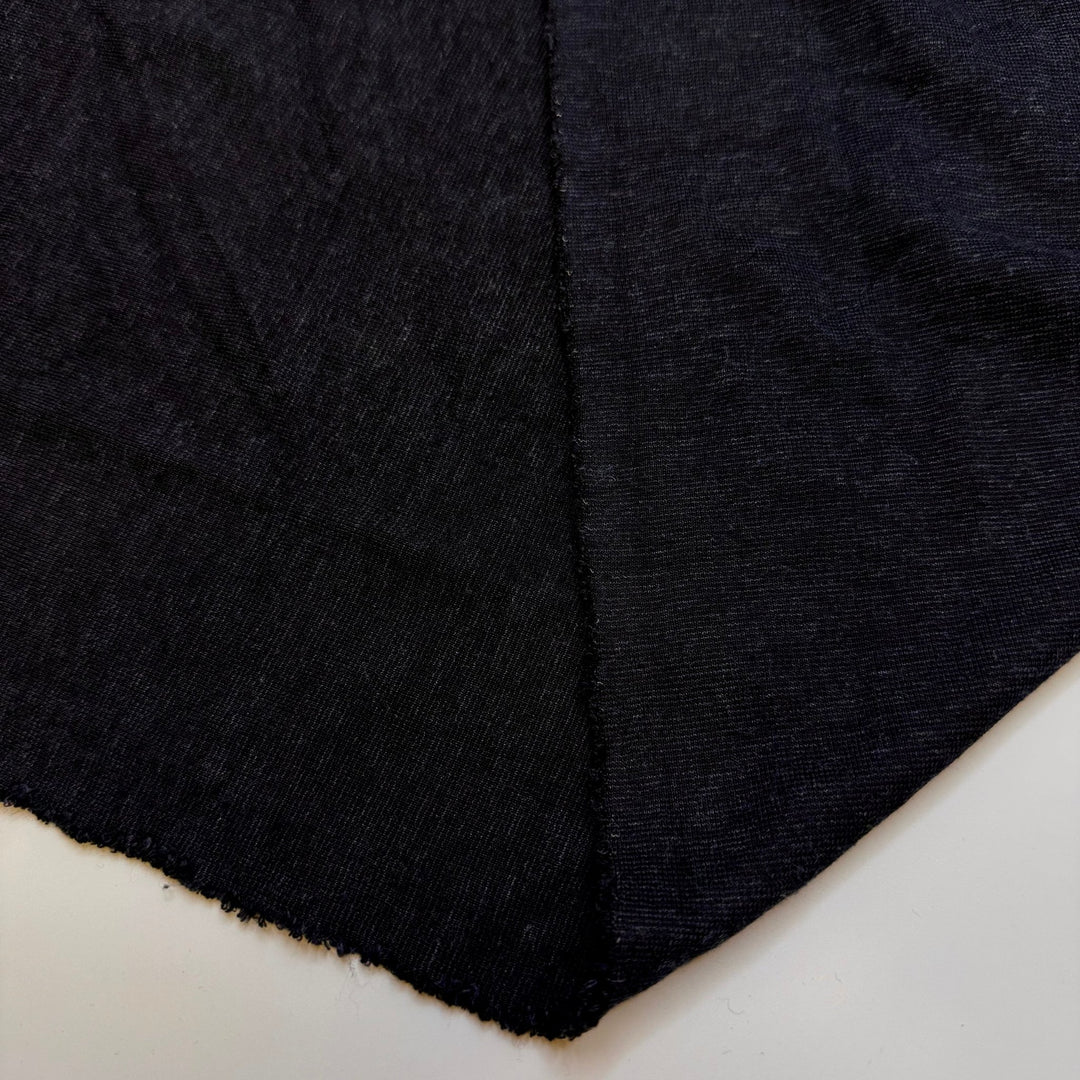 Coal Surpassed By Renewables - Jersey Cotton Blend Knit - Dark Grey - 2.8M Bundle - True Deadstock fabric Fabric by private - Sustainable Textile | FABCYCLE