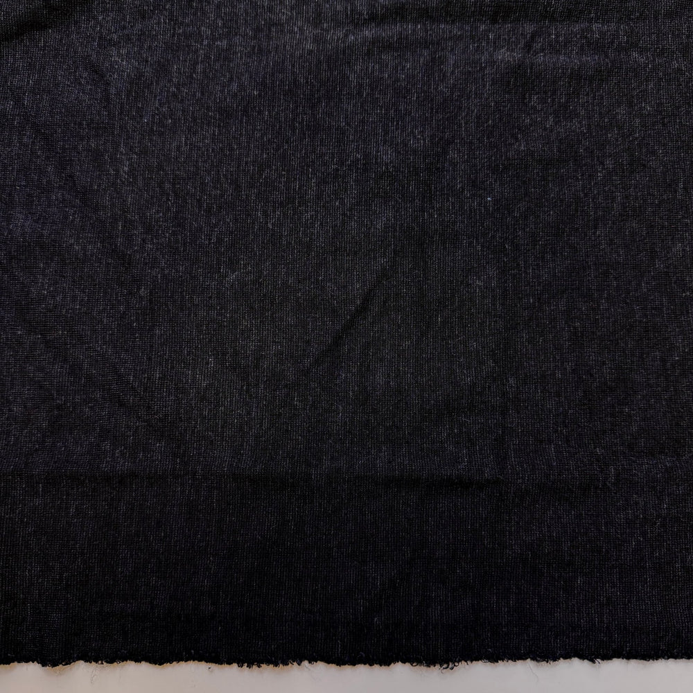 Coal Surpassed By Renewables - Jersey Cotton Blend Knit - Dark Grey - 2.8M Bundle - True Deadstock fabric Fabric by private - Sustainable Textile | FABCYCLE