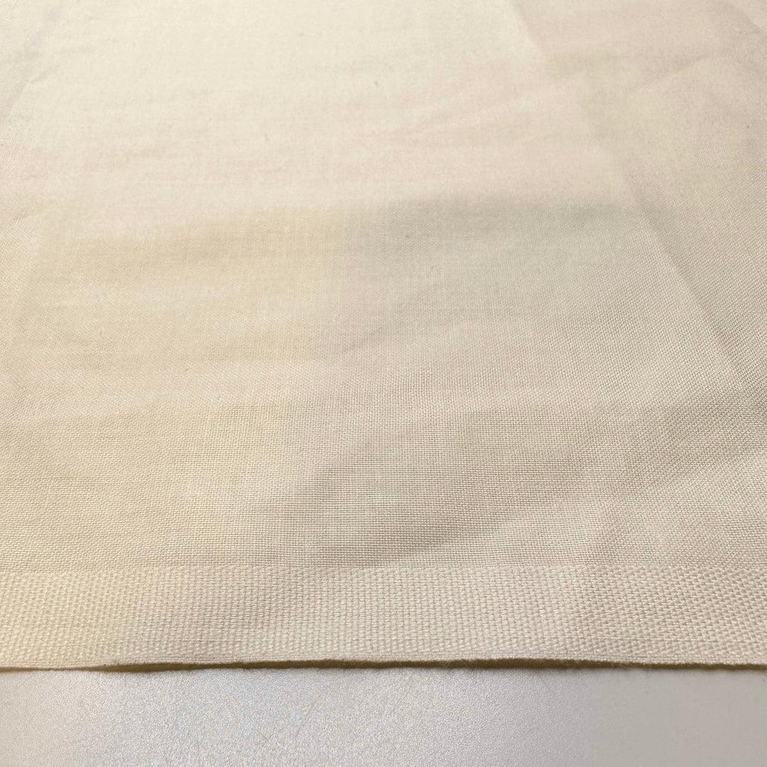 Coconut Cake - Poly/Cotton Woven - Cream - 1.6M Bundle - True Deadstock fabric Fabric by private - Sustainable Textile | FABCYCLE