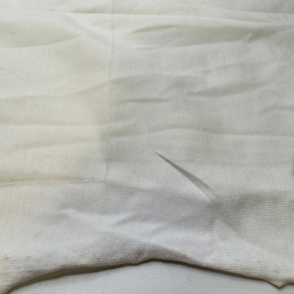 Cold Foam - Jersey Natural Blend Knit - White - 1.7M Bundle - True Deadstock fabric Fabric by private - Sustainable Textile | FABCYCLE