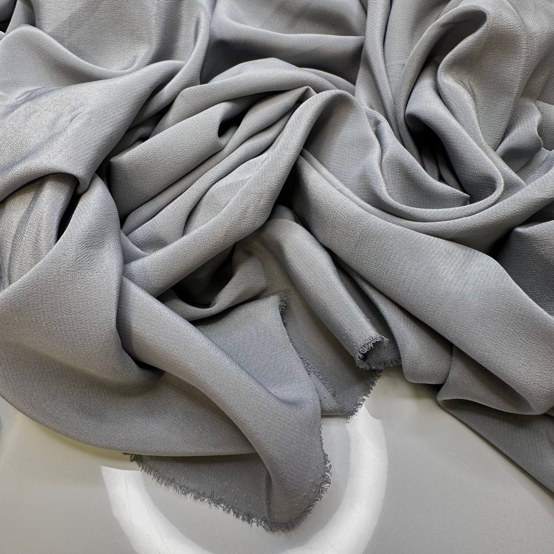 Cold Stone - Poly Woven - Light Grey - 1.7M Bundle - True Deadstock fabric Fabric by private - Sustainable Textile | FABCYCLE