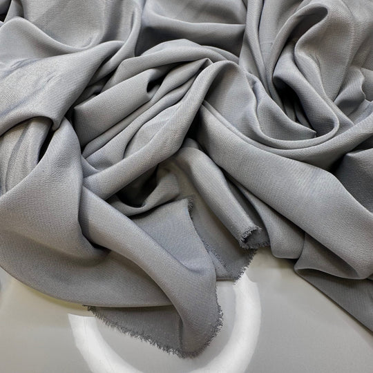 Cold Stone - Poly Woven - Light Grey - 1.7M Bundle - True Deadstock fabric Fabric by private - Sustainable Textile | FABCYCLE
