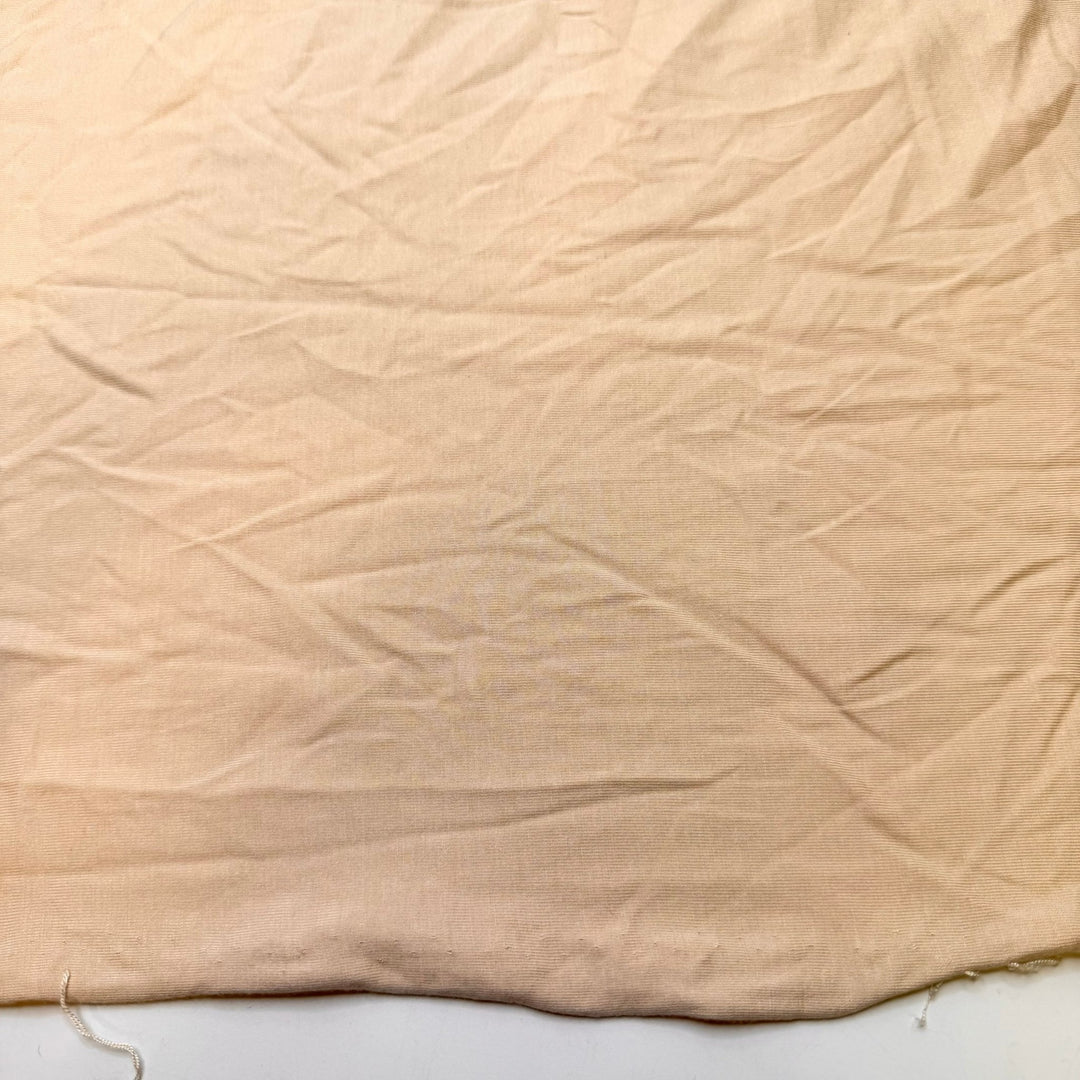 Collecting Tree Sap - Jersey Bamboo Blend Knit - Light Beige - 1M Bundle - True Deadstock fabric Fabric by private - Sustainable Textile | FABCYCLE