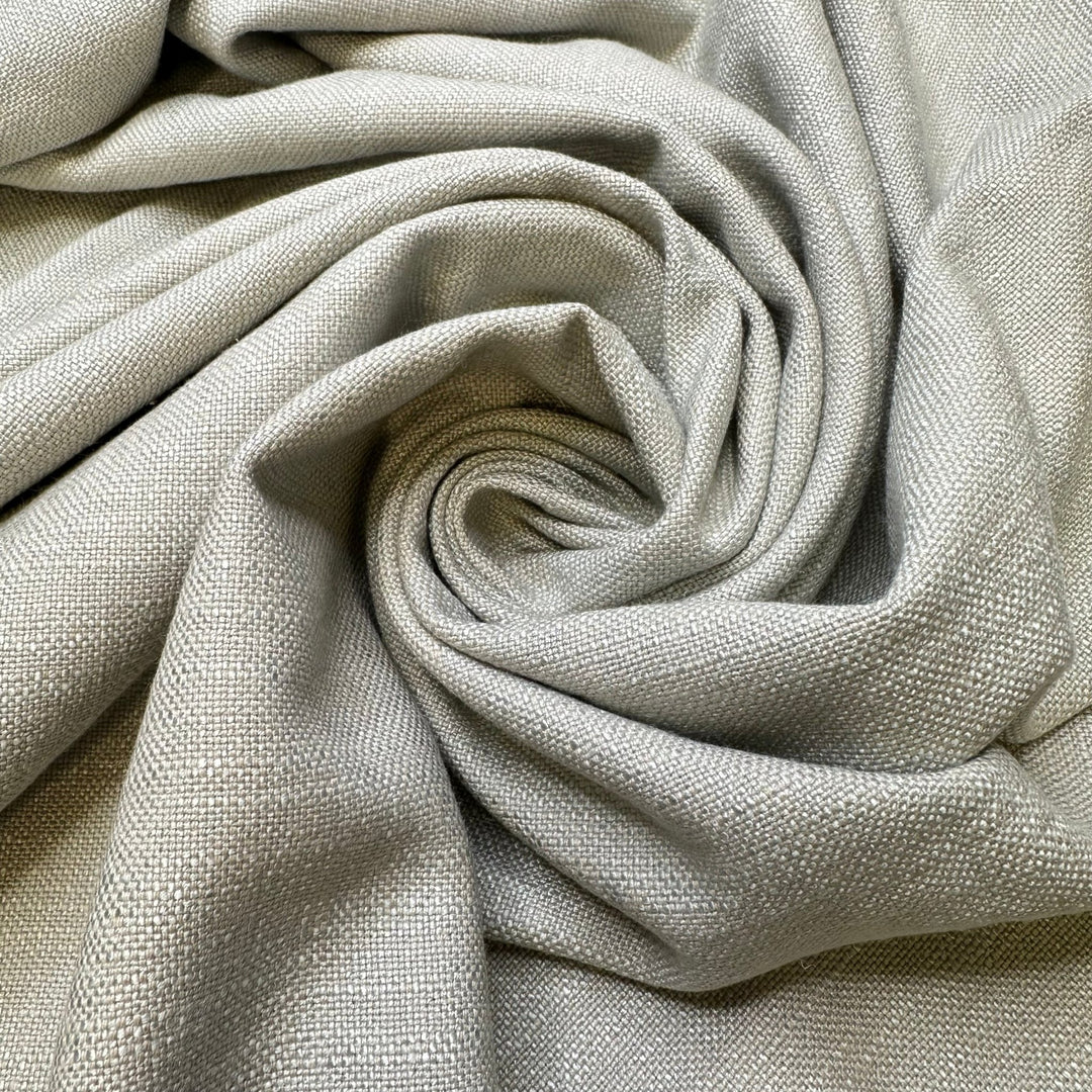 Colour Coordinated - Cotton Blend Woven - Light Grey - 2M Bundle - True Deadstock fabric Fabric by private - Sustainable Textile | FABCYCLE