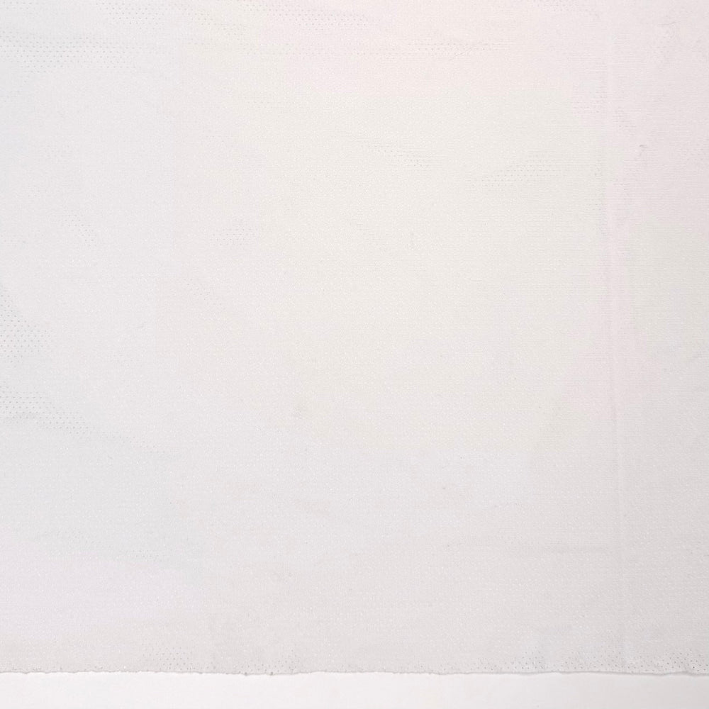 Comfy Fabric Logic - Wicking Finish Sport Mesh Poly Knit - White - 2M Bundle - True Deadstock fabric Fabric by private - Sustainable Textile | FABCYCLE
