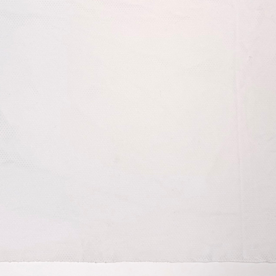 Comfy Fabric Logic - Wicking Finish Sport Mesh Poly Knit - White - 2M Bundle - True Deadstock fabric Fabric by private - Sustainable Textile | FABCYCLE