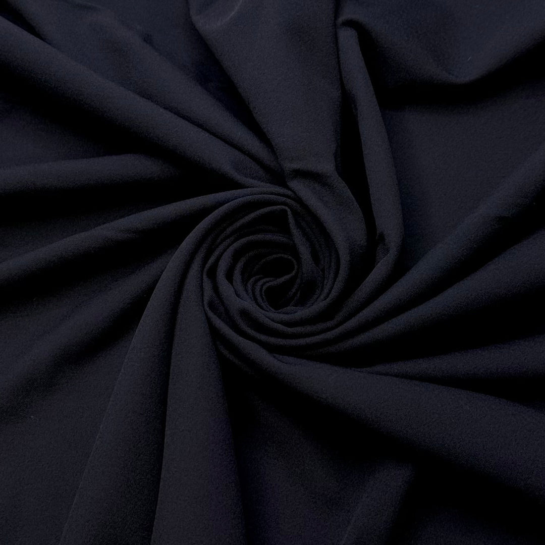 Comfy Suit Pants - Wool Blend Woven - Dark Navy - 1.05M Bundle - True Deadstock fabric Fabric by private - Sustainable Textile | FABCYCLE