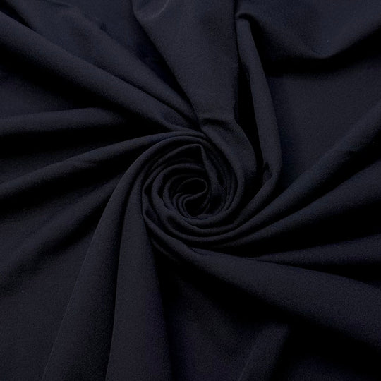 Comfy Suit Pants - Wool Blend Woven - Dark Navy - 1.05M Bundle - True Deadstock fabric Fabric by private - Sustainable Textile | FABCYCLE
