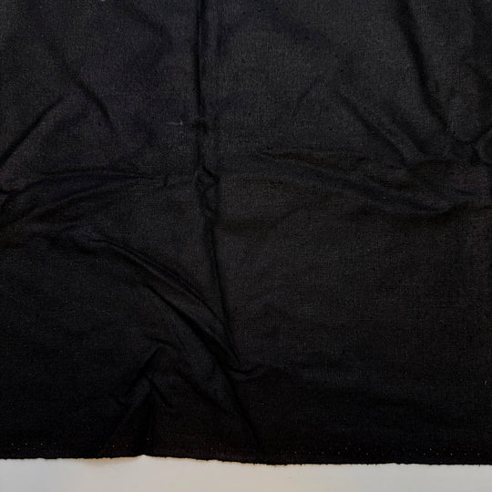 Competitive Party Planning - Noil Silk Woven - Black - 2M Bundle - True Deadstock fabric Fabric by private - Sustainable Textile | FABCYCLE