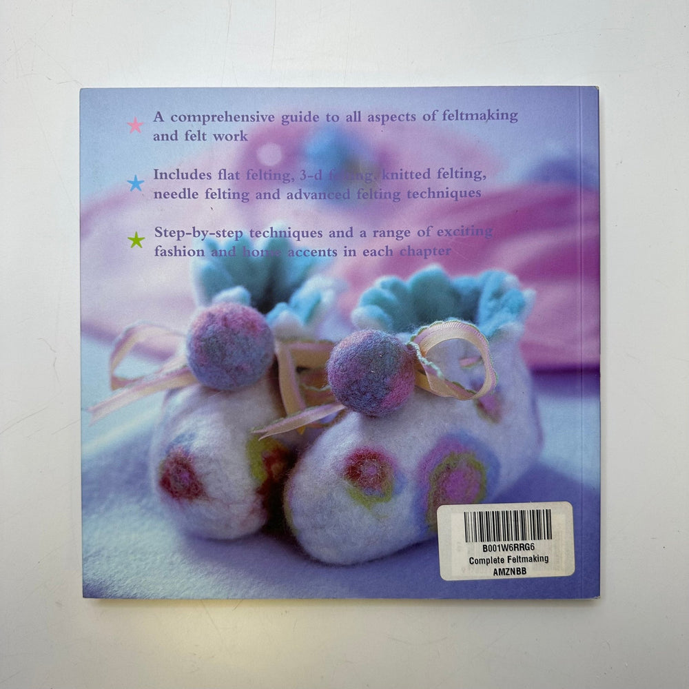 Complete Feltmaking Gillian Harris 2006 Books - Beige/Yellow - Individual - True Deadstock supplies Fabric by private - Sustainable Textile | FABCYCLE