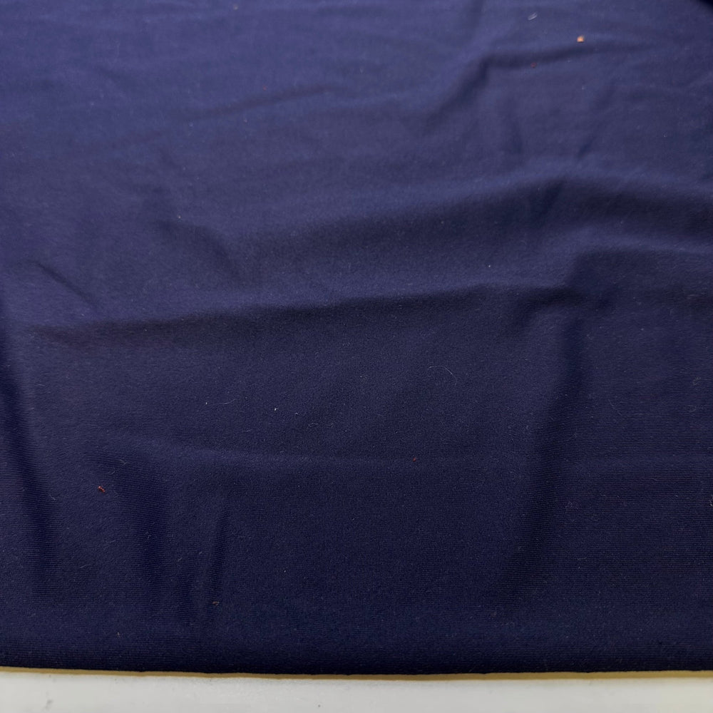 Connecting With Other Designers - Poly/Spandex Knit - Navy - 0.95M Bundle - True Deadstock fabric Fabric by private - Sustainable Textile | FABCYCLE
