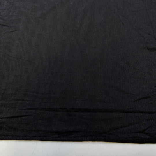 Cool Night Breeze - Jersey Bamboo Blend Knit - Black - 2M Bundle - True Deadstock fabric Fabric by private - Sustainable Textile | FABCYCLE