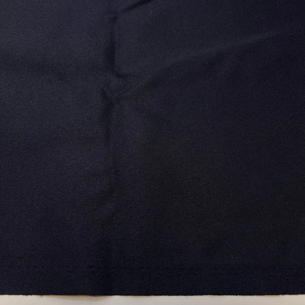 Cool Toned Shadows - Polyester Blend Woven - Dark Navy - 1.8M Bundle - True Deadstock fabric Fabric by private - Sustainable Textile | FABCYCLE