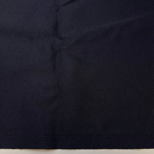Cool Toned Shadows - Polyester Blend Woven - Dark Navy - 1.8M Bundle - True Deadstock fabric Fabric by private - Sustainable Textile | FABCYCLE