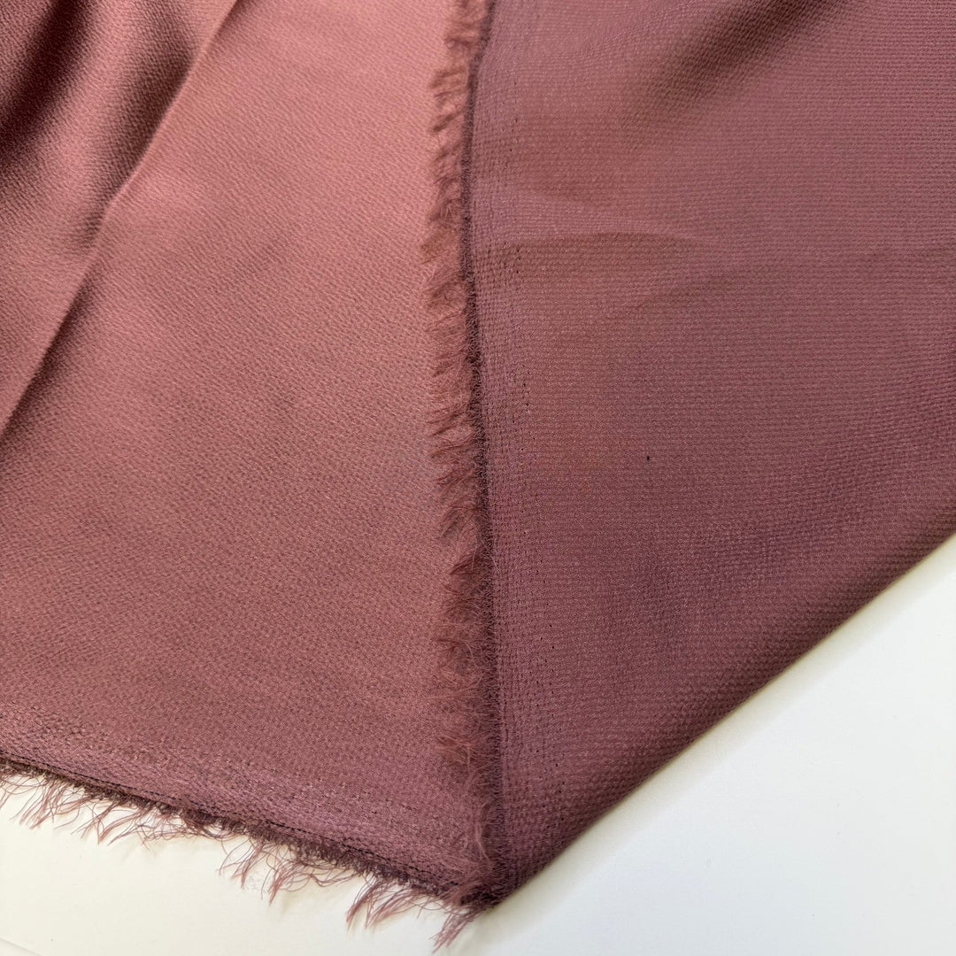 Coordinating In The Group Chat - Polyester Blend Woven - Dark Pink - 2M Bundle - True Deadstock fabric Fabric by private - Sustainable Textile | FABCYCLE