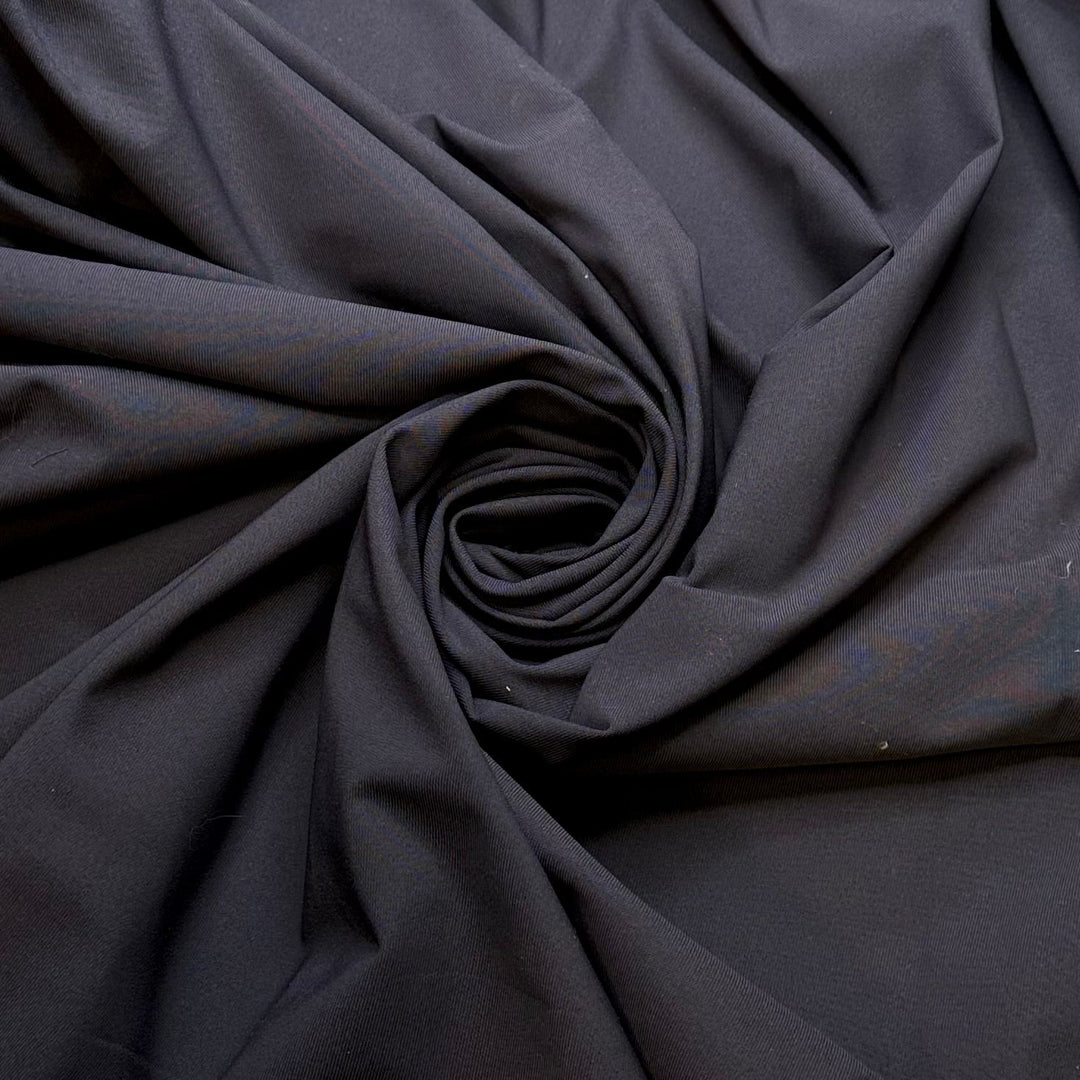 Corporate Chic - Synthetic Blend Knit - Dark Grey - Bundles - True Deadstock fabric Fabric by private - Sustainable Textile | FABCYCLE