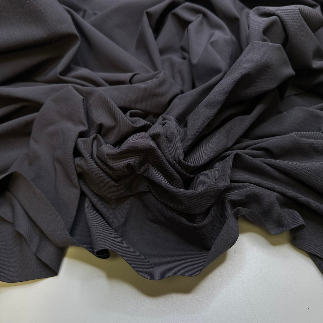 Corporate Chic - Synthetic Blend Knit - Dark Grey - Bundles - True Deadstock fabric Fabric by private - Sustainable Textile | FABCYCLE