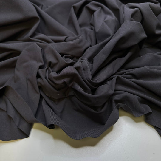 Corporate Chic - Synthetic Blend Knit - Dark Grey - Bundles - True Deadstock fabric Fabric by private - Sustainable Textile | FABCYCLE