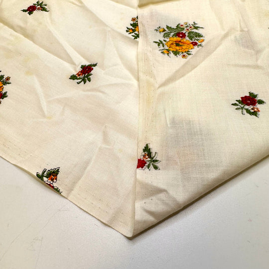 Corsage - Cotton Woven - Cream Multi Floral - 2.6M Bundle - True Deadstock fabric Fabric by private - Sustainable Textile | FABCYCLE