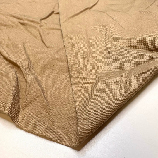 Cosplaying The Office - Twill Weave Cotton Woven - Beige - 1.2M Bundle - True Deadstock fabric Fabric by private - Sustainable Textile | FABCYCLE