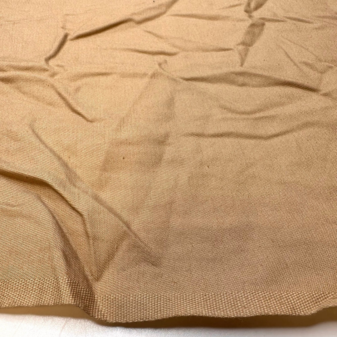 Cosplaying The Office - Twill Weave Cotton Woven - Beige - 1.2M Bundle - True Deadstock fabric Fabric by private - Sustainable Textile | FABCYCLE
