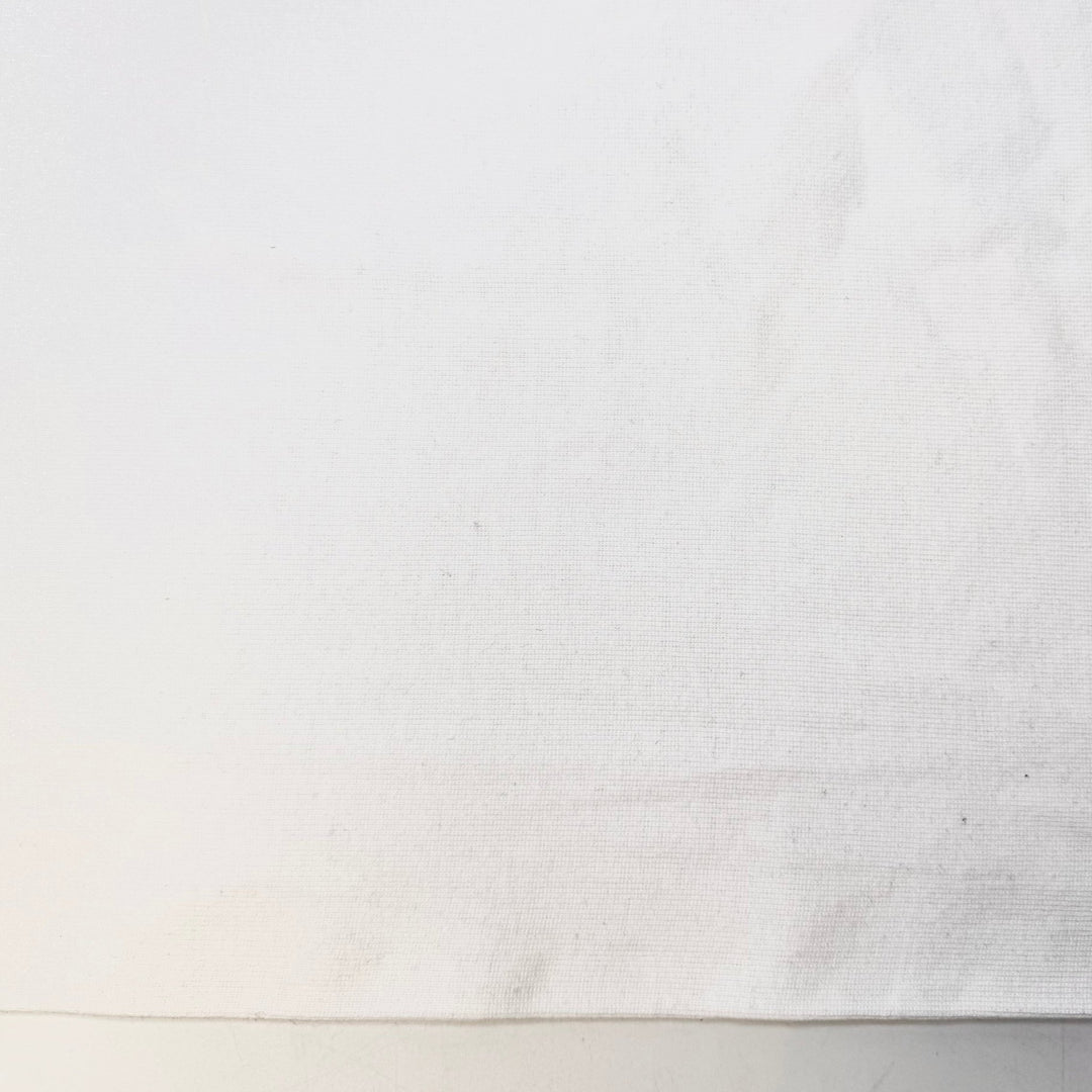 Cottage Yarrow - Tubular Rib Knit Cotton Blend Knit - White - Bundles - True Deadstock fabric Fabric by private - Sustainable Textile | FABCYCLE