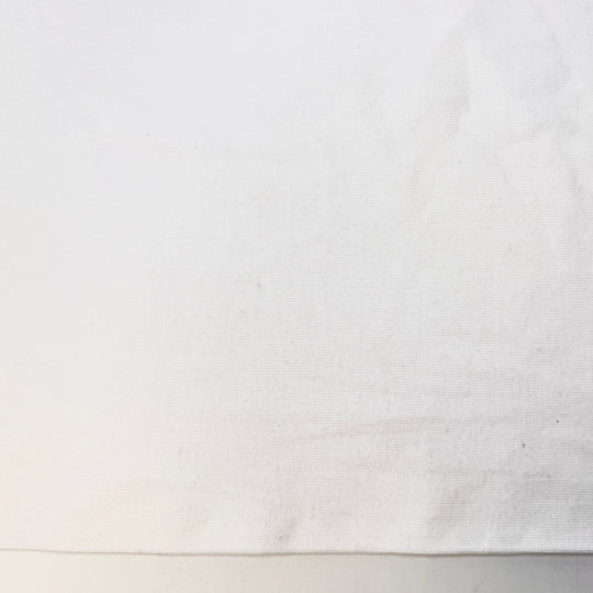 Cottage Yarrow - Tubular Rib Knit Cotton Blend Knit - White - Bundles - True Deadstock fabric Fabric by private - Sustainable Textile | FABCYCLE