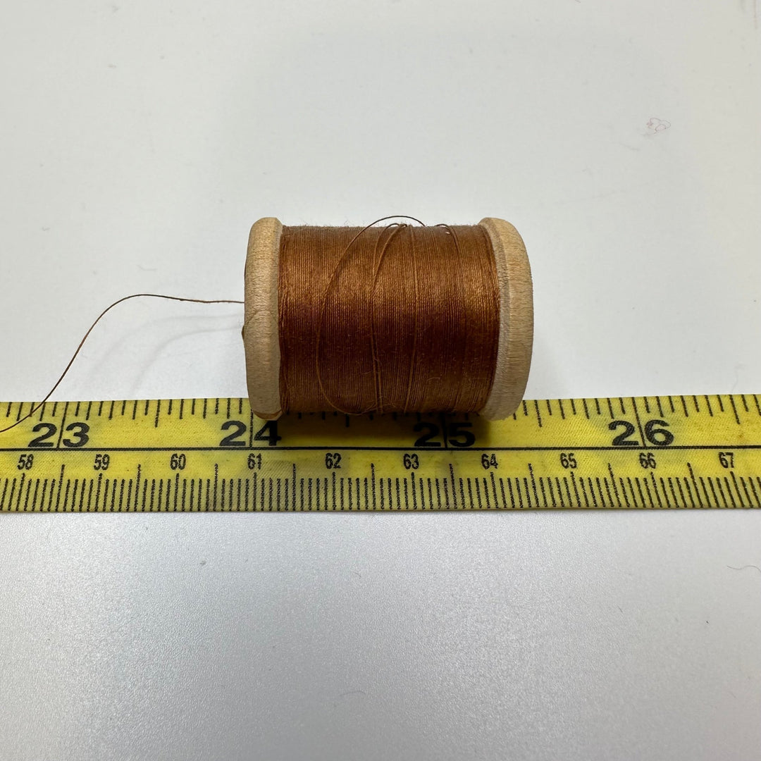 Cotton All Purpose Thread - Light Brown - True Deadstock supplies Fabric by private - Sustainable Textile | FABCYCLE