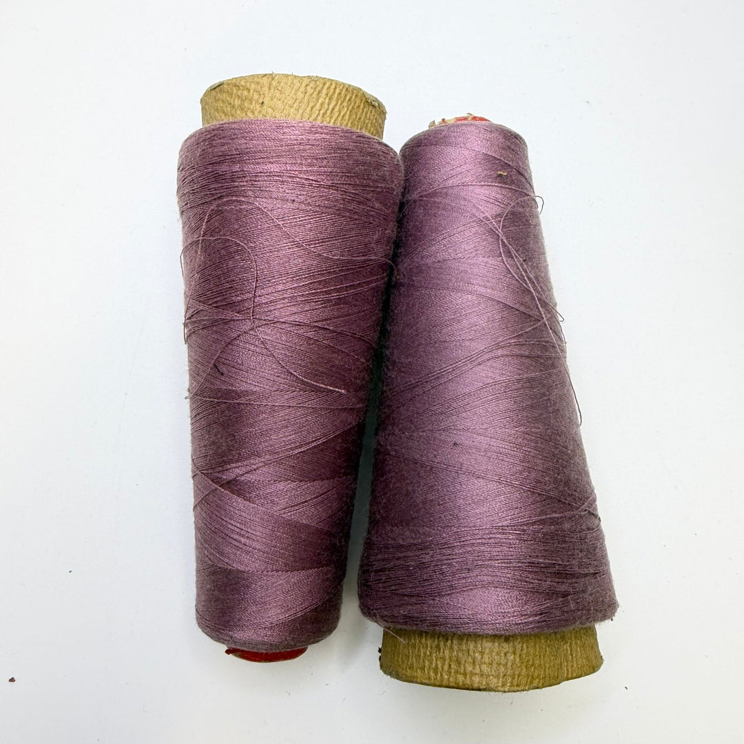 Cotton All Purpose Thread - Mauve - 2 Pack - True Deadstock supplies Fabric by private - Sustainable Textile | FABCYCLE