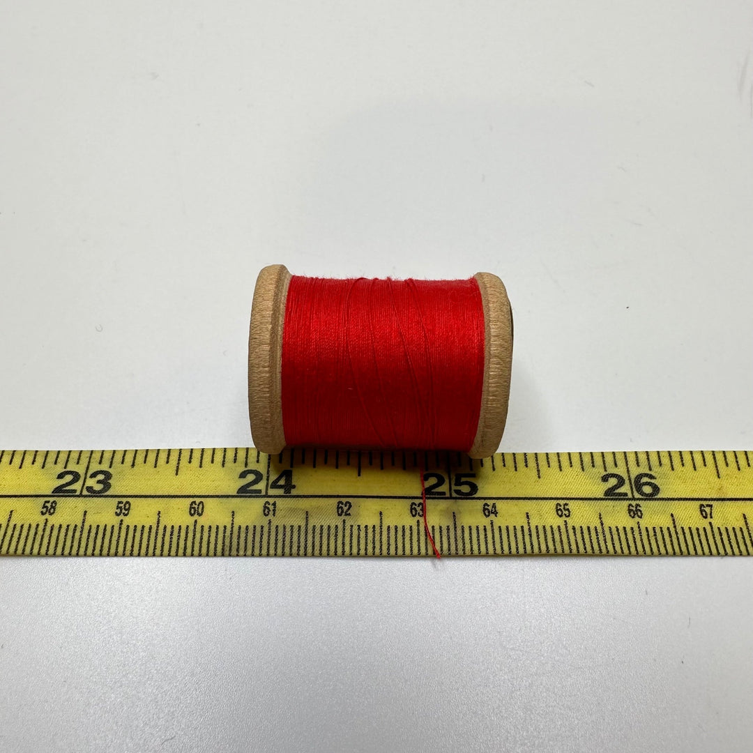 Cotton All Purpose Thread - Red - True Deadstock supplies Fabric by private - Sustainable Textile | FABCYCLE