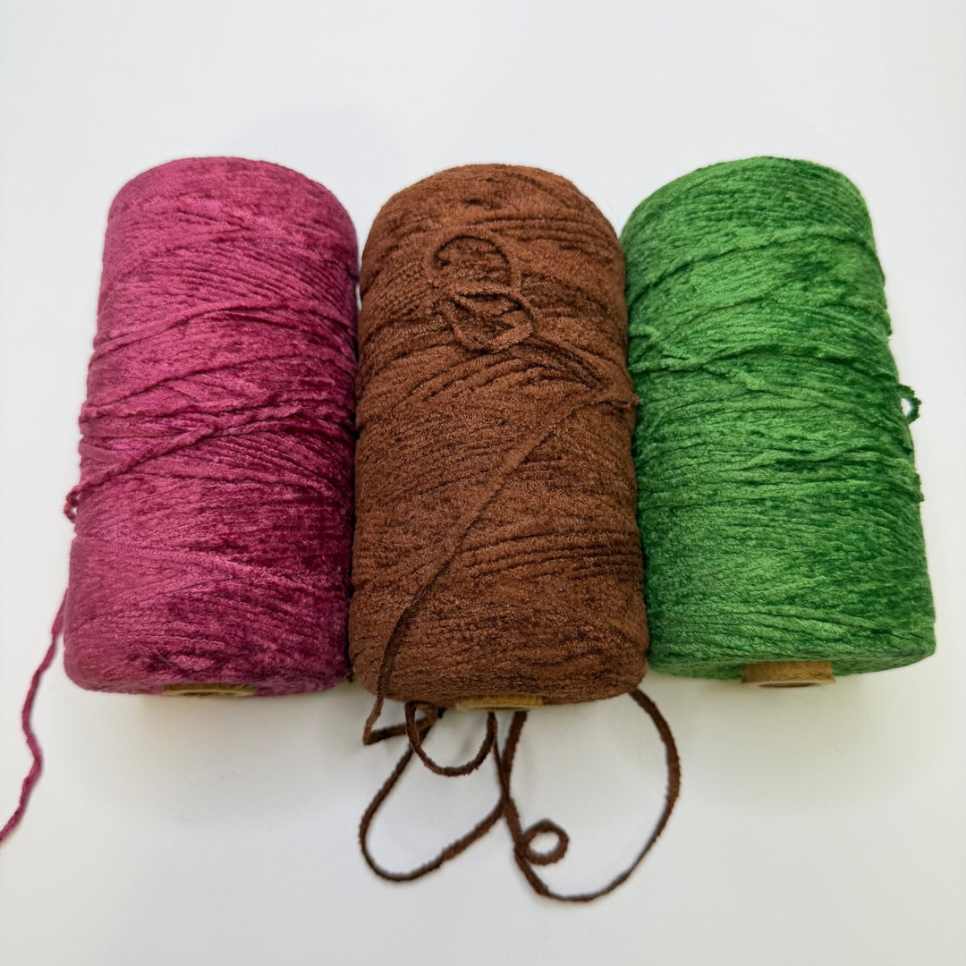 Cotton blend Yarn Cones - Multi - 3 Pack - True Deadstock supplies Fabric by private - Sustainable Textile | FABCYCLE
