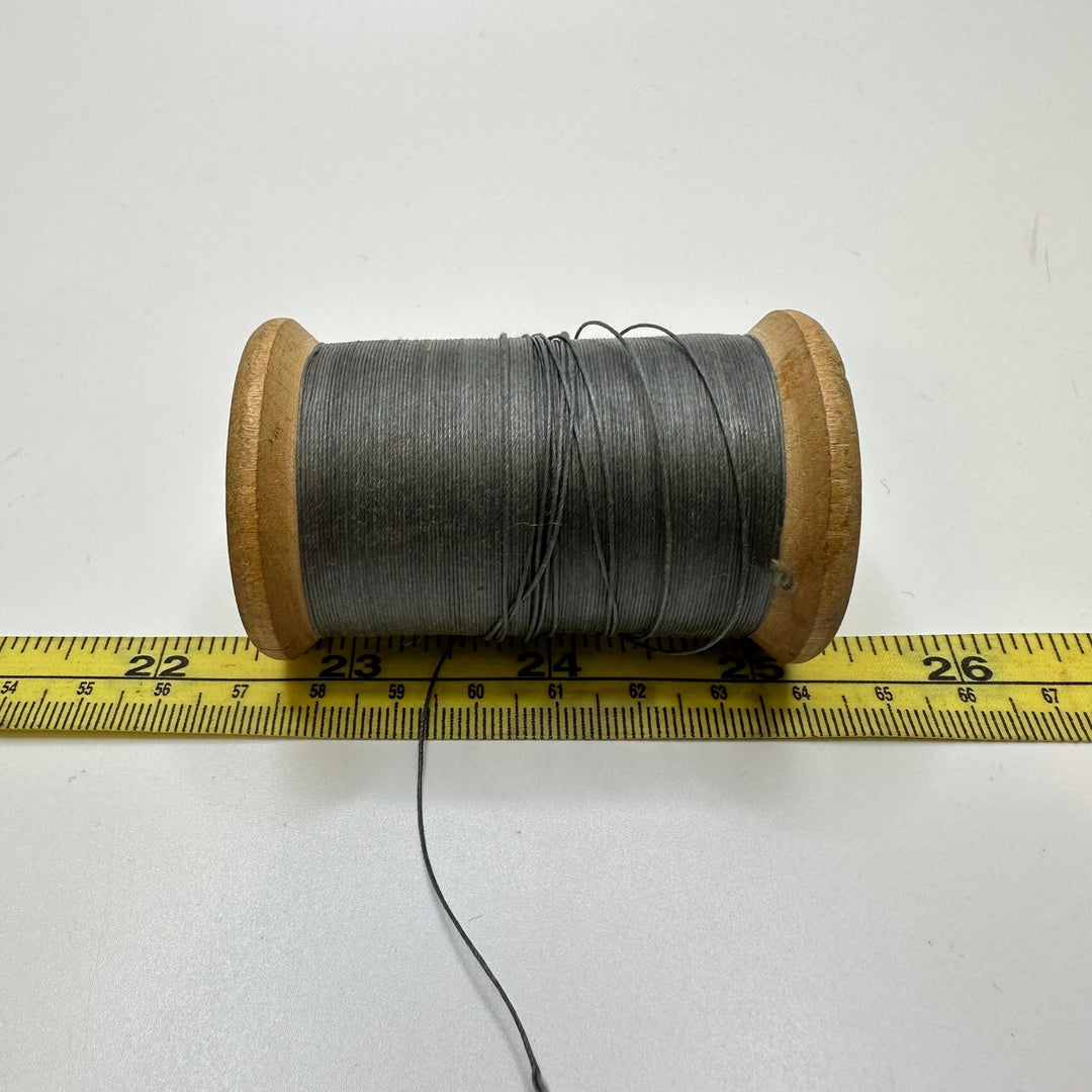 Cotton Cord Thread - Dark Grey - True Deadstock supplies Fabric by private - Sustainable Textile | FABCYCLE