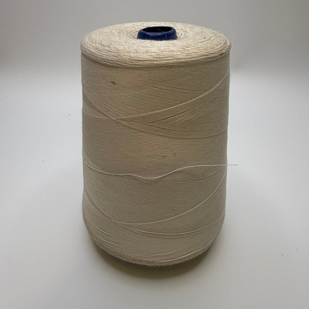 Cotton Topstitching Thread - Cream - True Deadstock supplies Fabric by private - Sustainable Textile | FABCYCLE
