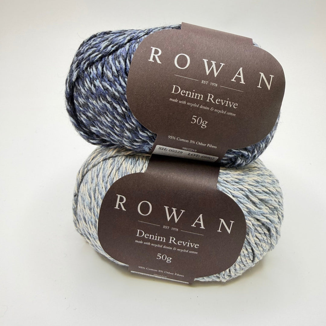 Cotton Yarn - Blue/Navy - 2 Pack - True Deadstock supplies Fabric by private - Sustainable Textile | FABCYCLE