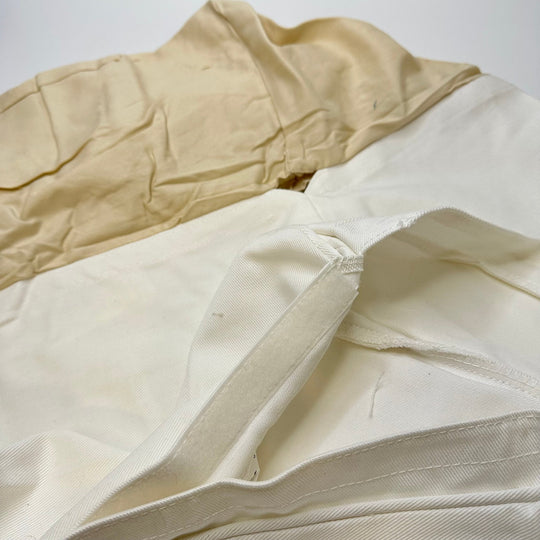 Couch Cover Packs And Pieces - Denim Cotton Woven - White - Bundles and Packs - True Deadstock fabric Fabric by private - Sustainable Textile | FABCYCLE