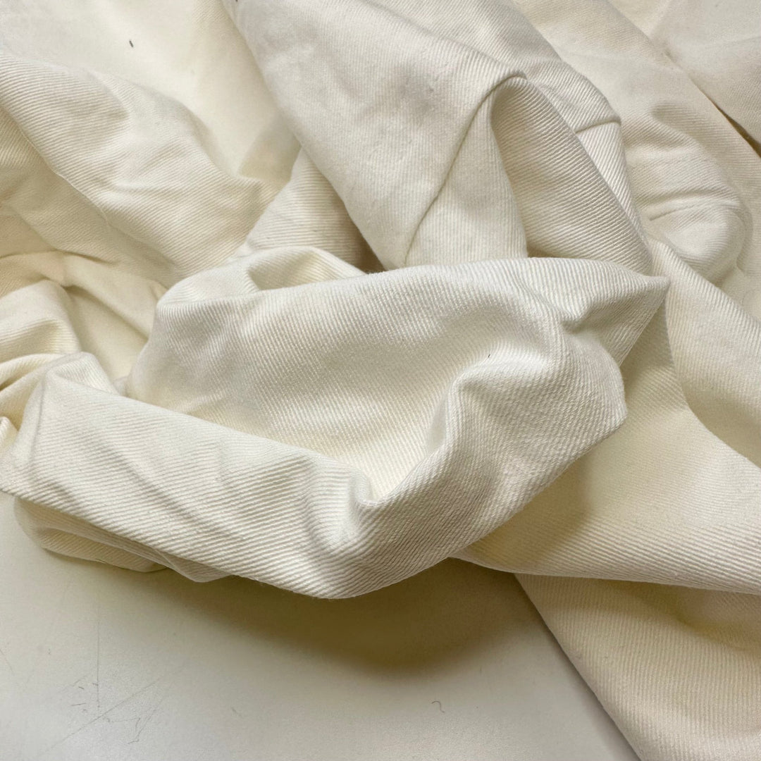 Couch Cover Packs And Pieces - Denim Cotton Woven - White - Bundles and Packs - True Deadstock fabric Fabric by private - Sustainable Textile | FABCYCLE