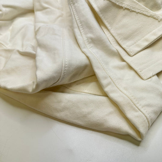 Couch Cover Packs And Pieces - Denim Cotton Woven - White - Bundles and Packs - True Deadstock fabric Fabric by private - Sustainable Textile | FABCYCLE