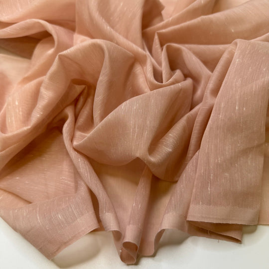 Country Ham - Polyester Blend Woven - Pink - 1M Bundle - True Deadstock fabric Fabric by private - Sustainable Textile | FABCYCLE