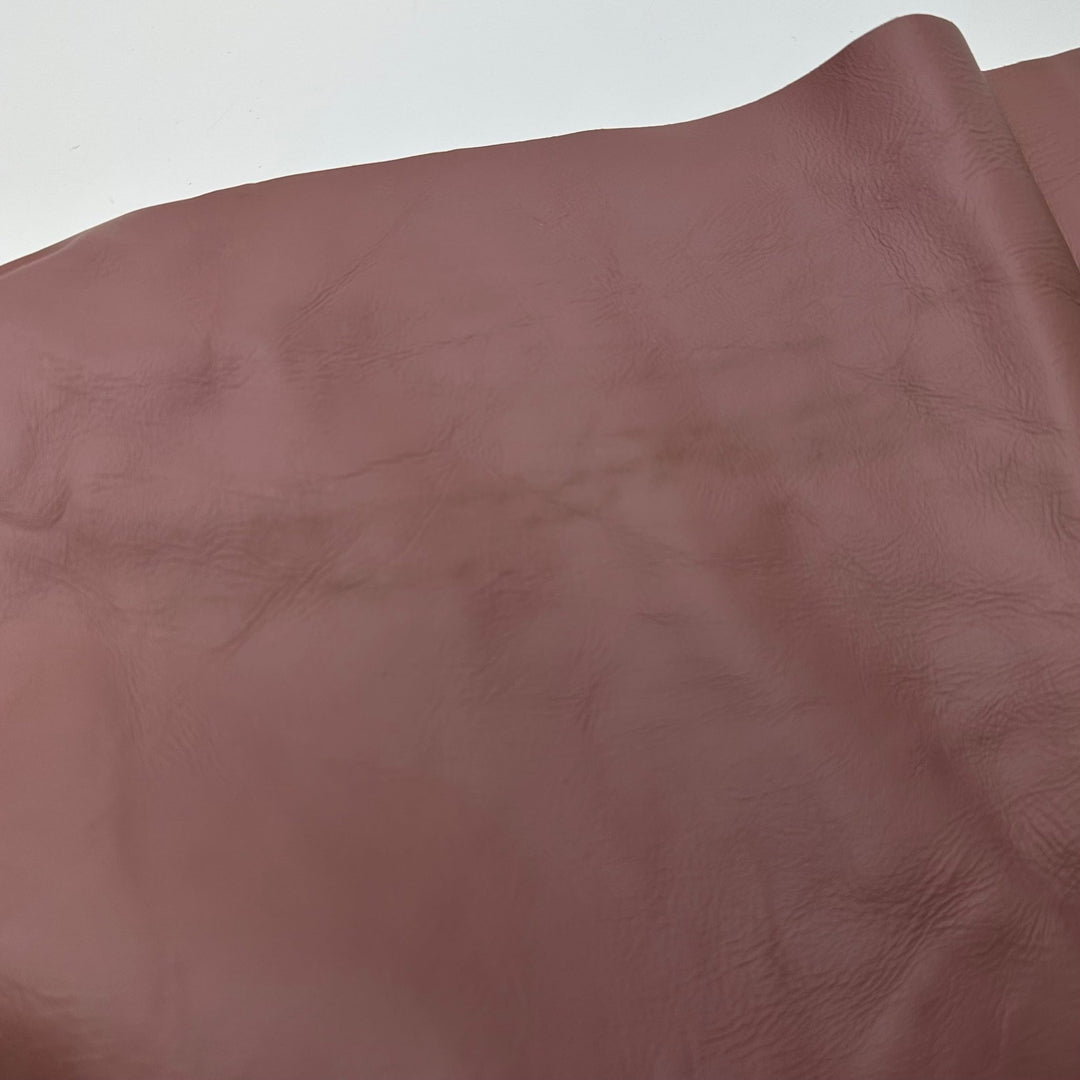 Cowgirls Wear Pink - Leather Woven - Light Pink - 0.75M Bundle - True Deadstock fabric Fabric by private - Sustainable Textile | FABCYCLE
