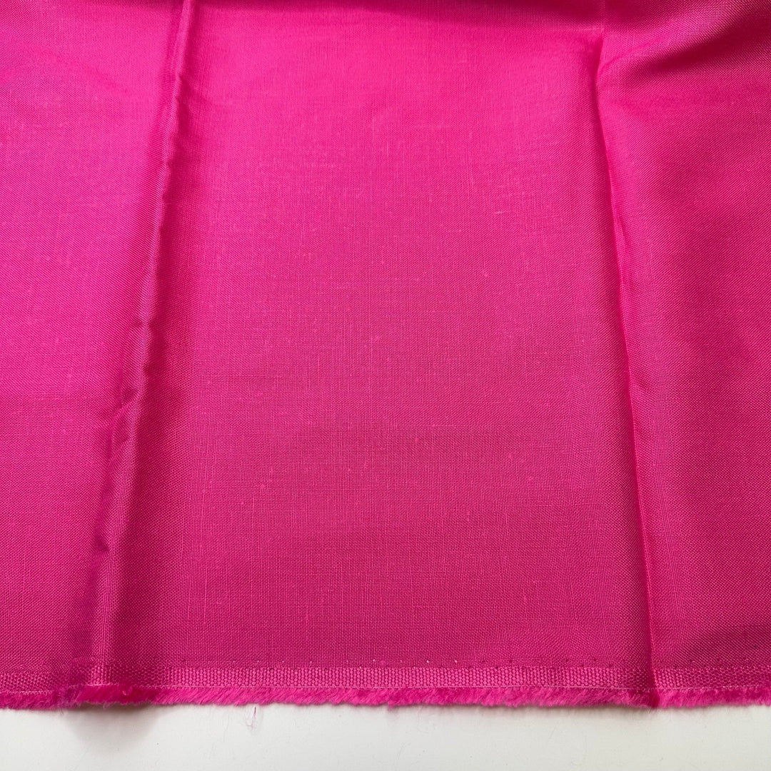 Cozy Doesnt Mean Boring - Acrylic Blend Woven - Pink - 1.6M Bundle - True Deadstock fabric Fabric by private - Sustainable Textile | FABCYCLE