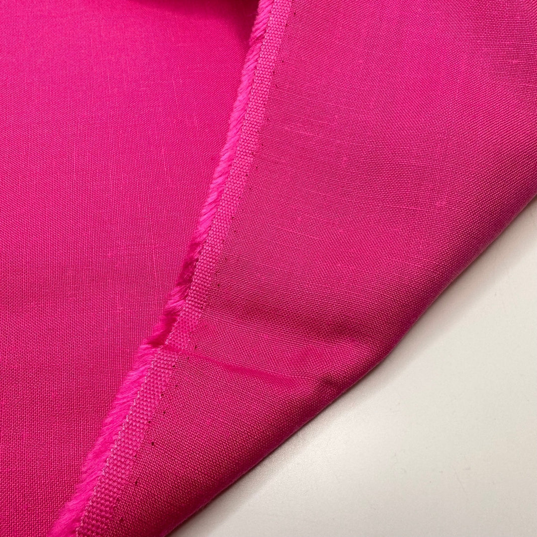 Cozy Doesnt Mean Boring - Acrylic Blend Woven - Pink - 1.6M Bundle - True Deadstock fabric Fabric by private - Sustainable Textile | FABCYCLE