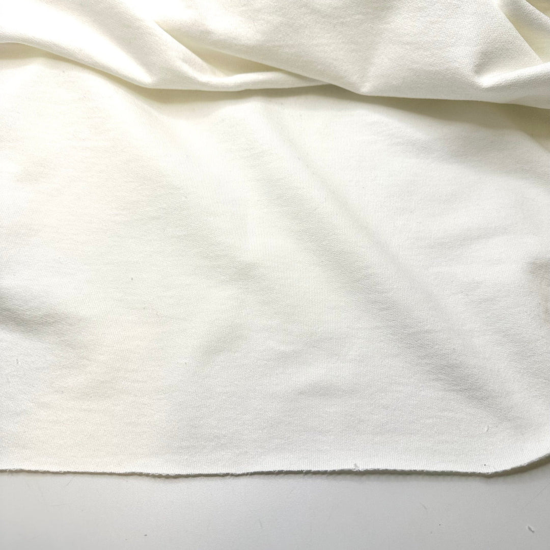 Cozy Polar Bear - Tubular French Terry Cotton Knit - White - Bundles - True Deadstock fabric Fabric by private - Sustainable Textile | FABCYCLE