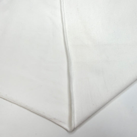 Cozy Stretch Logic - Brushed Jersey Polyester Blend Knit - White - 2.15M Bundle - True Deadstock fabric Fabric by private - Sustainable Textile | FABCYCLE
