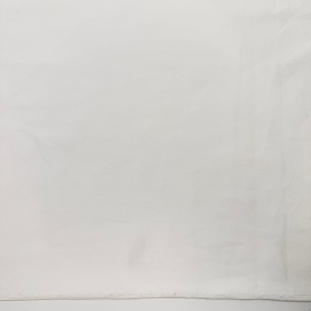 Cozy Stretch Logic - Brushed Jersey Polyester Blend Knit - White - 2.15M Bundle - True Deadstock fabric Fabric by private - Sustainable Textile | FABCYCLE