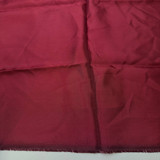 Cranberry Sauce - Polyester Blend Woven - Light Burgundy - 2.1M Bundle - True Deadstock fabric Fabric by private - Sustainable Textile | FABCYCLE
