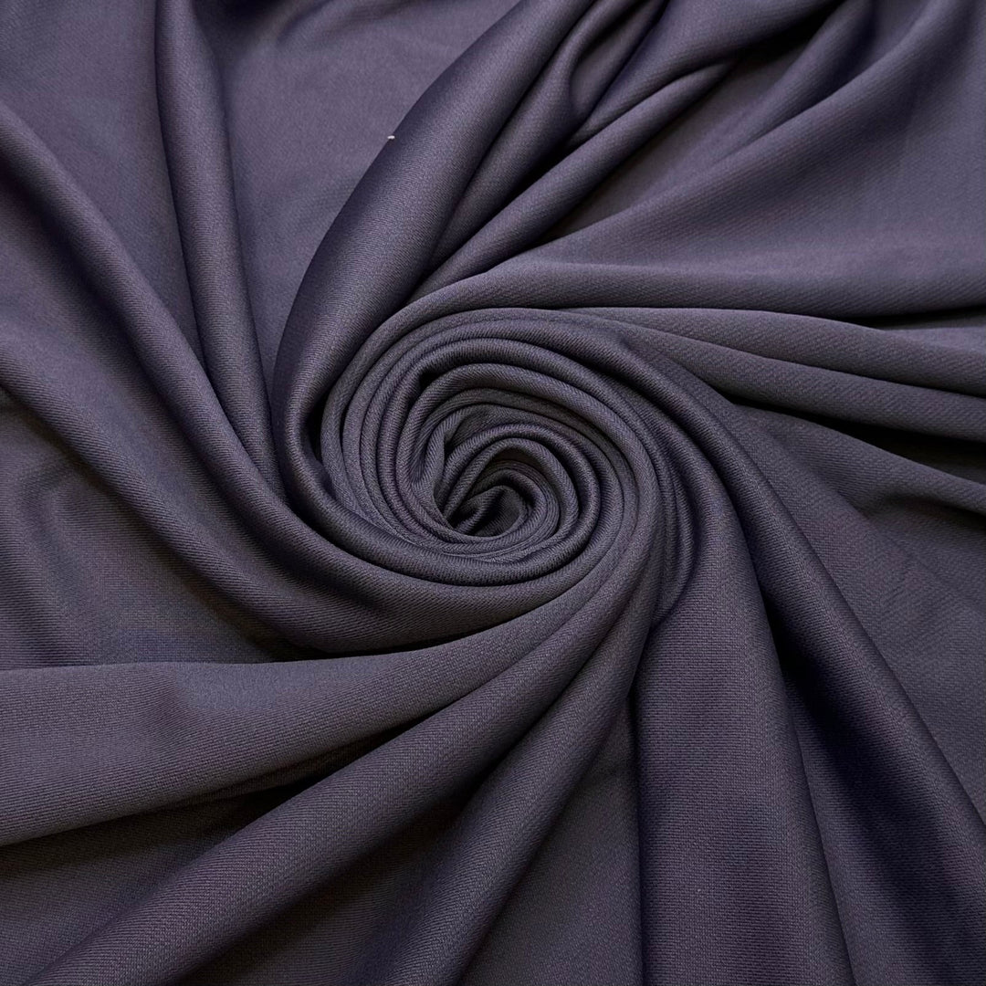 Craving Ice Cream - Polyester Blend Knit - Dark Grey - 1M Bundle - True Deadstock fabric Fabric by private - Sustainable Textile | FABCYCLE