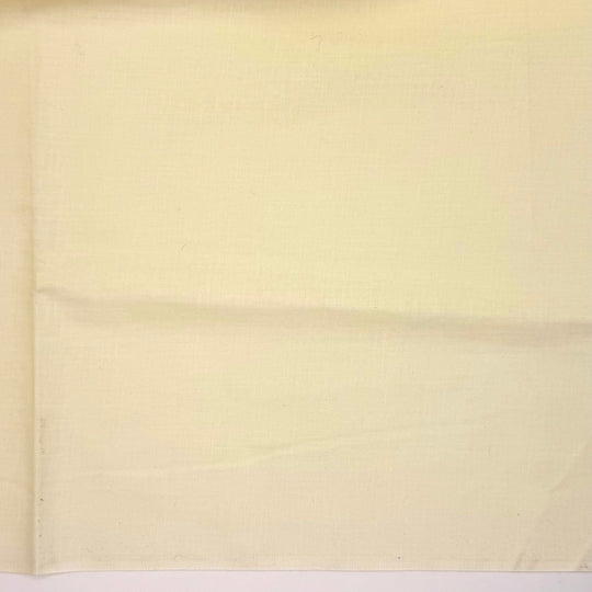 Cream Of The Crop - Poly/Cotton Woven - Light Yellow - 2.3M Bundle - True Deadstock fabric Fabric by private - Sustainable Textile | FABCYCLE