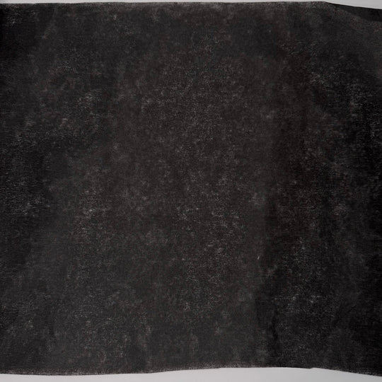 Crisp New Bag - Interfacing Synthetic Woven - Black - 10M+ Roll - True Deadstock fabric Fabric by private - Sustainable Textile | FABCYCLE