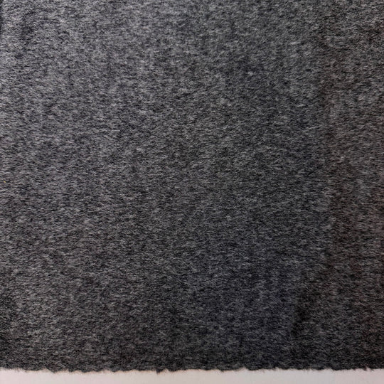 Cushion Cut - Felt Wool Woven - Dark Grey - 1M Bundle - True Deadstock fabric Fabric by private - Sustainable Textile | FABCYCLE